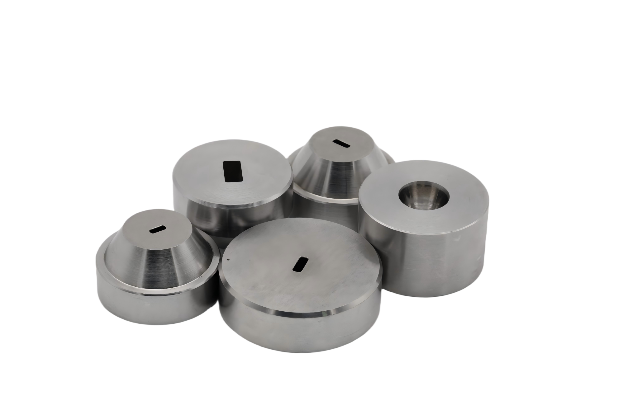 Relink extrusion tip and die tooling examples for cable manufacturing