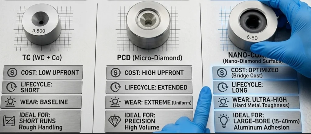 How to Calculate the True Cost of Wire Drawing Dies?